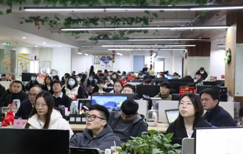 歷程三載 破繭成蝶|浙江森特信息2021年度述職表彰大會