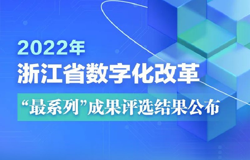 “浙江鄉村大腦”入選省數字化改革“最系列”最強大腦榜單！